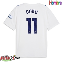 Camiseta Manchester City Jeremy Doku #11 Tercera Equipación 2026-27 manga corta
